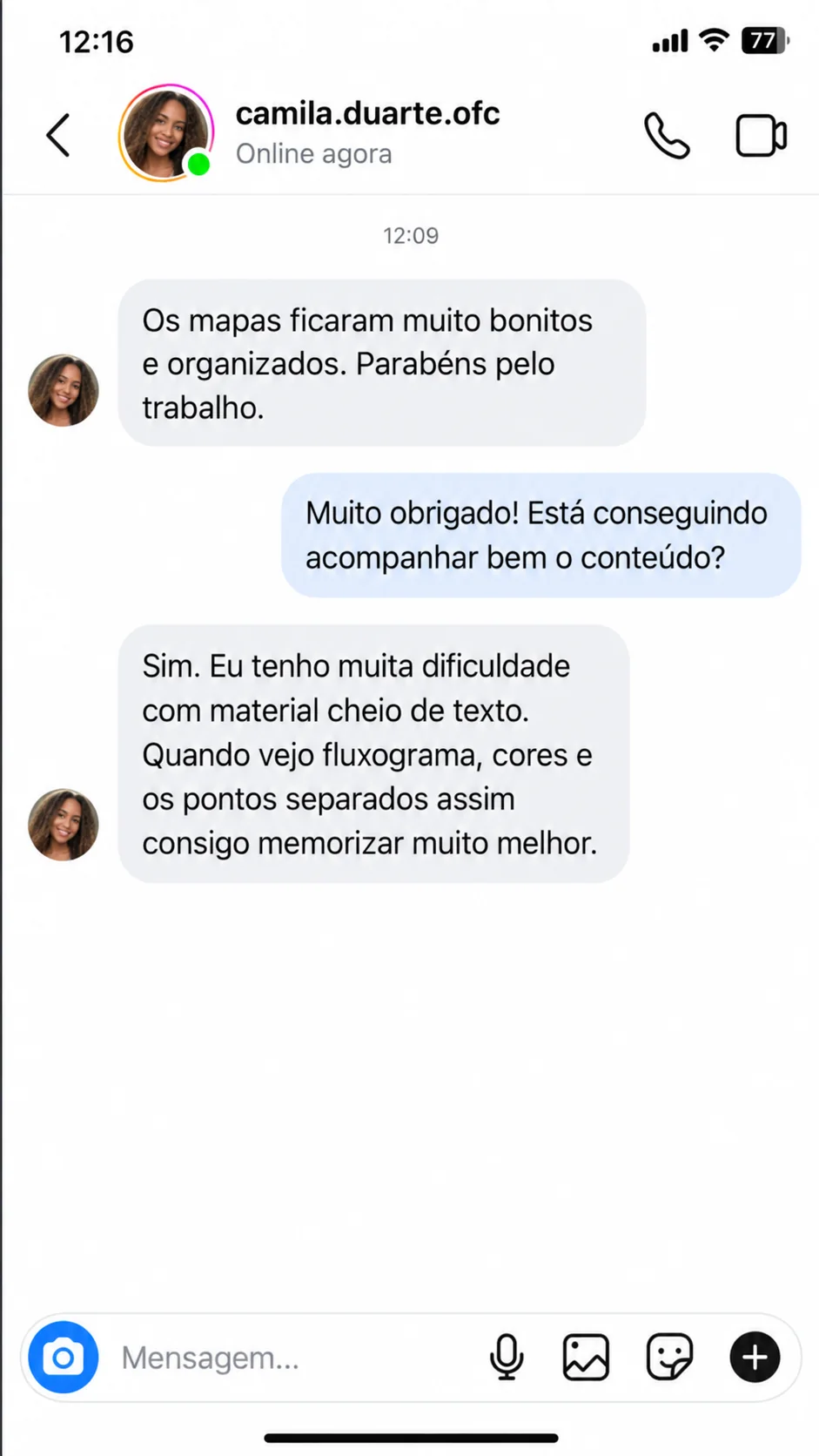 Depoimento 4 de profissional sobre os mapas mentais previdenciários